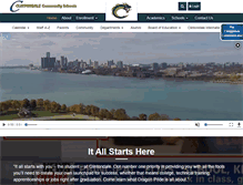 Tablet Screenshot of clintondaleschools.net